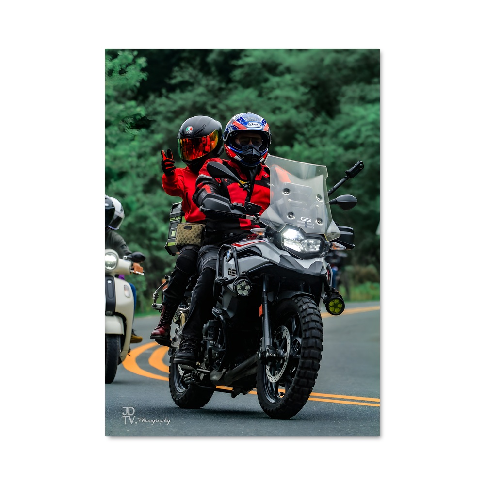 Poster F gs époustouflant – affiche BMW Motorrad